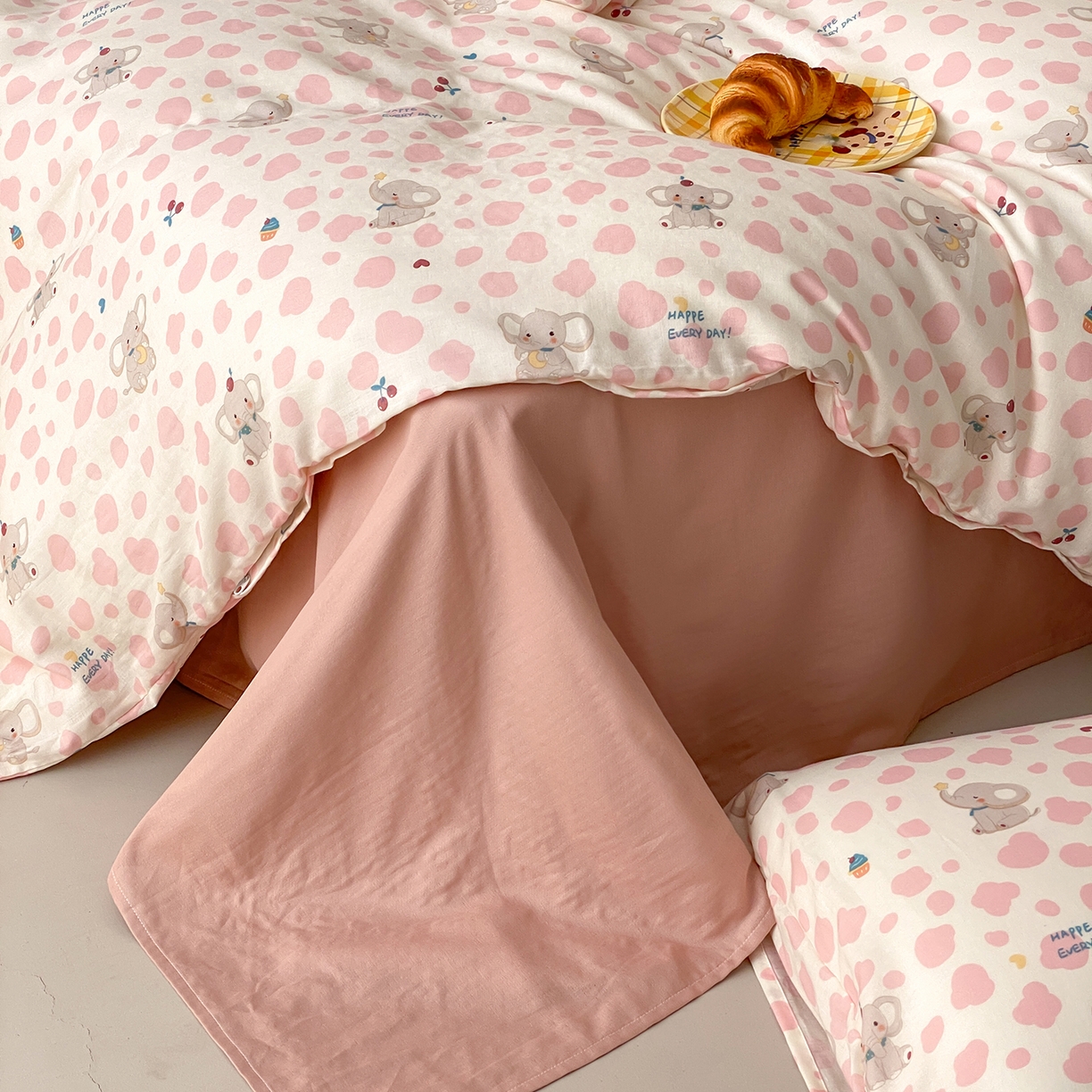 91家纺网 家纺一手货源 找家纺 （总）8小时家纺 2025新款40s天然肌理双层纱四件套