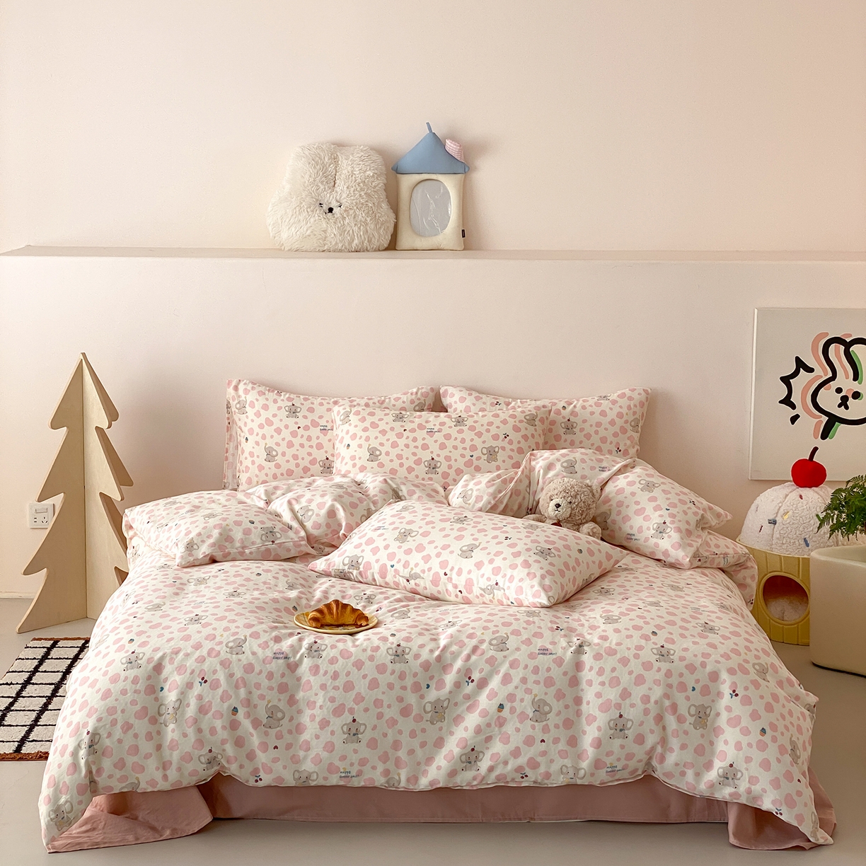 91家纺网 家纺一手货源 找家纺 （总）8小时家纺 2025新款40s天然肌理双层纱单品床单