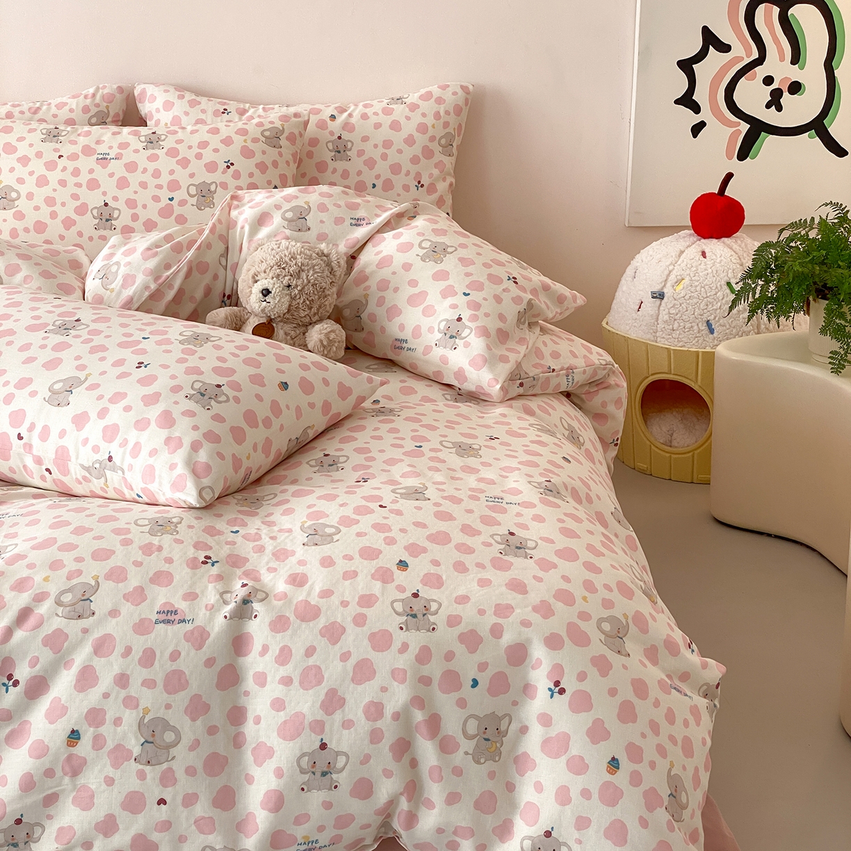 91家纺网 家纺一手货源 找家纺 （总）8小时家纺 2025新款40s天然肌理双层纱四件套