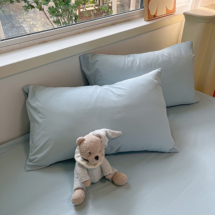 91家纺网 家纺一手货源 找家纺 （总）咏绒家纺工厂店 2025新款A版色织32支B版40支纯棉A类水洗棉四件套单被套