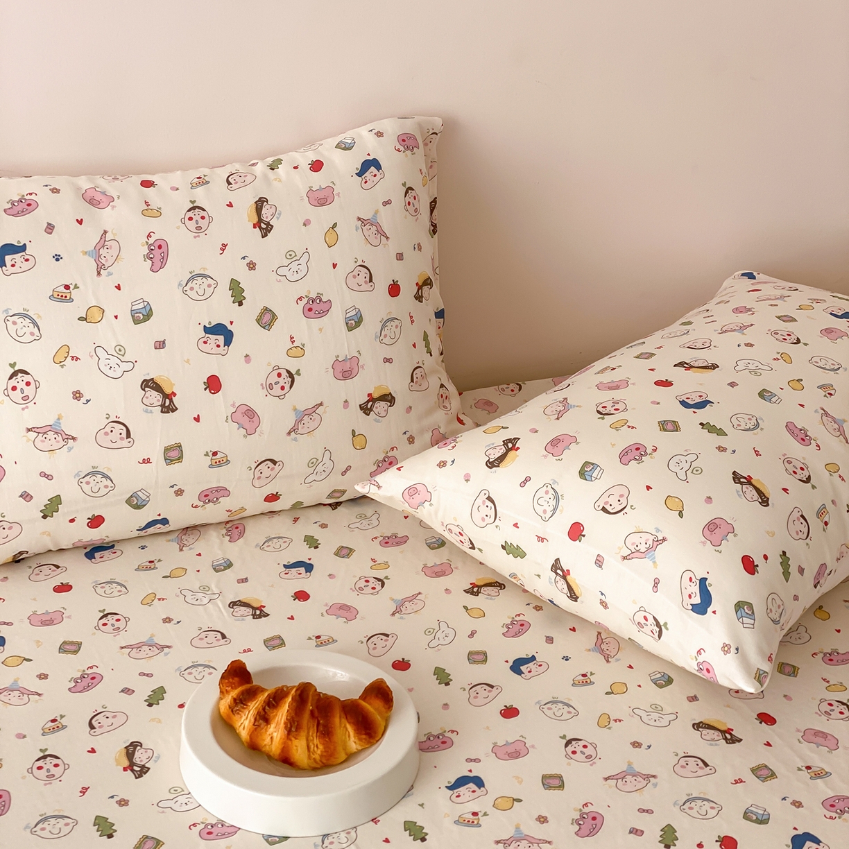 91家纺网 家纺一手货源 找家纺 8小时家纺 2025新款40s天然肌理双层纱单品床单 小新