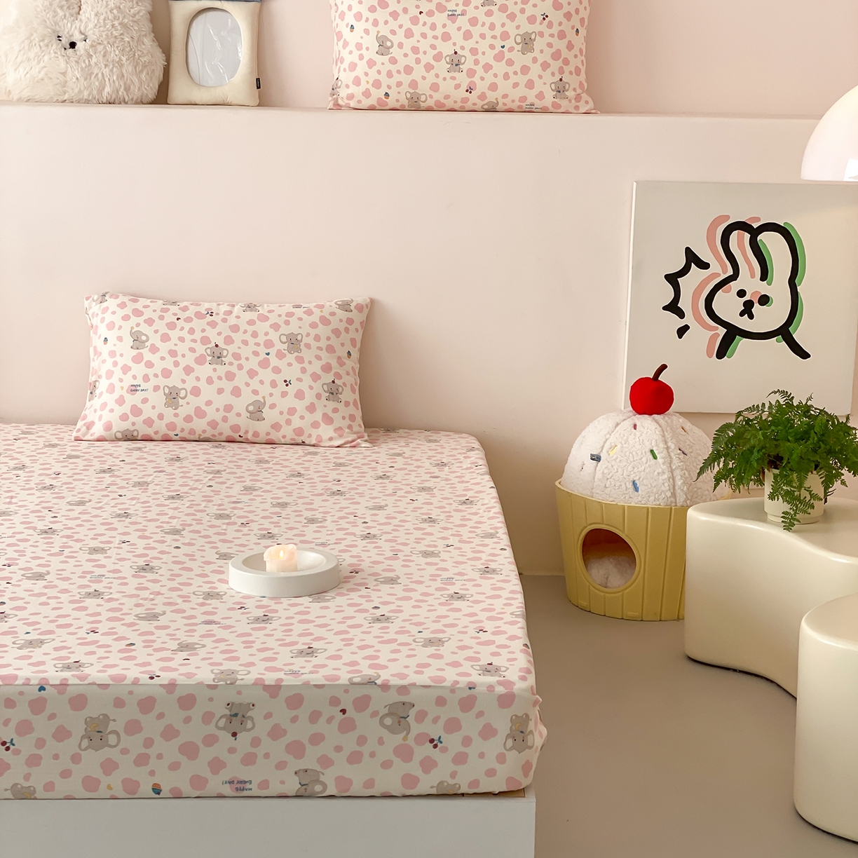 91家纺网 家纺一手货源 找家纺 （总）8小时家纺 2025新款40s天然肌理双层纱单品床笠