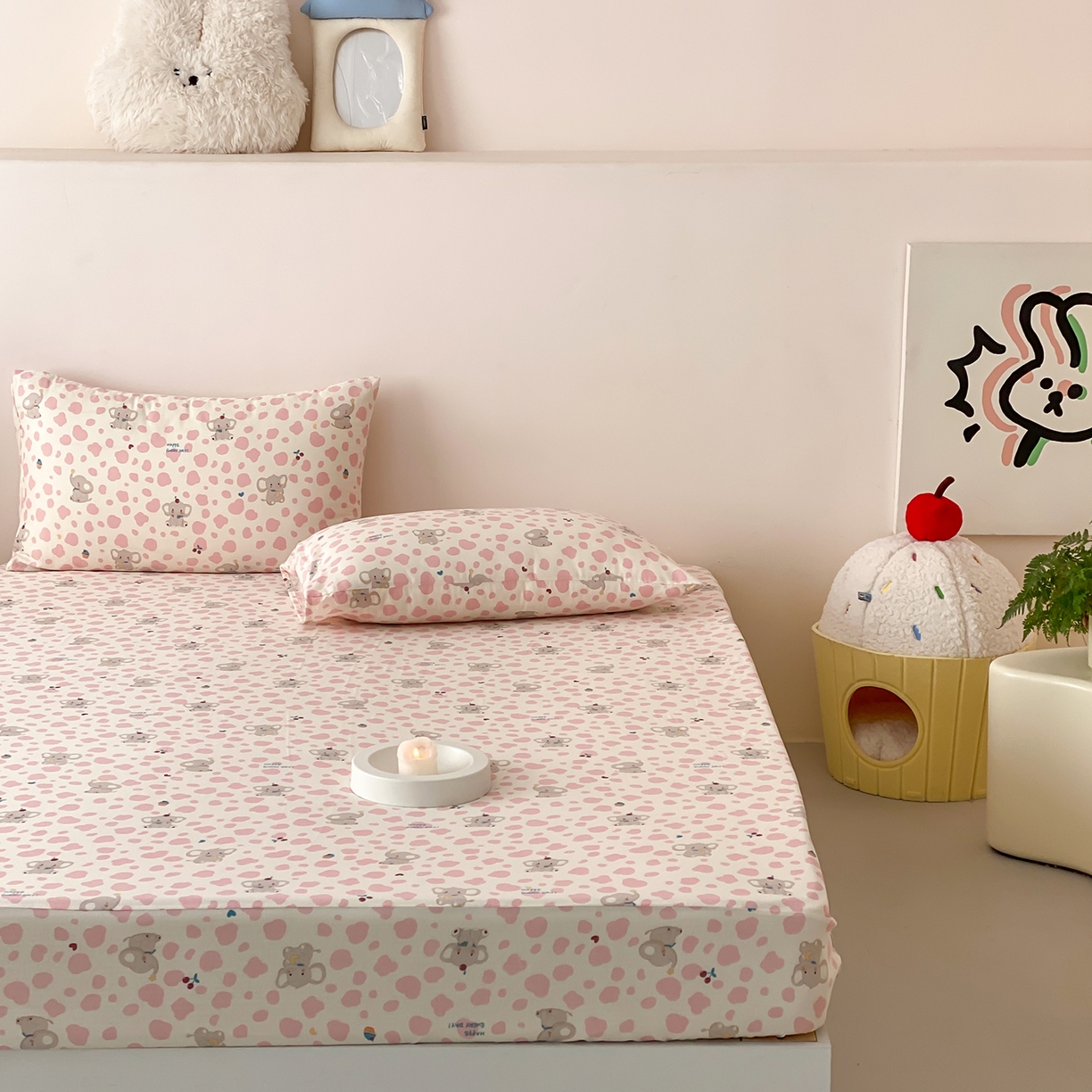 91家纺网 家纺一手货源 找家纺 （总）8小时家纺 2025新款40s天然肌理双层纱单品床笠