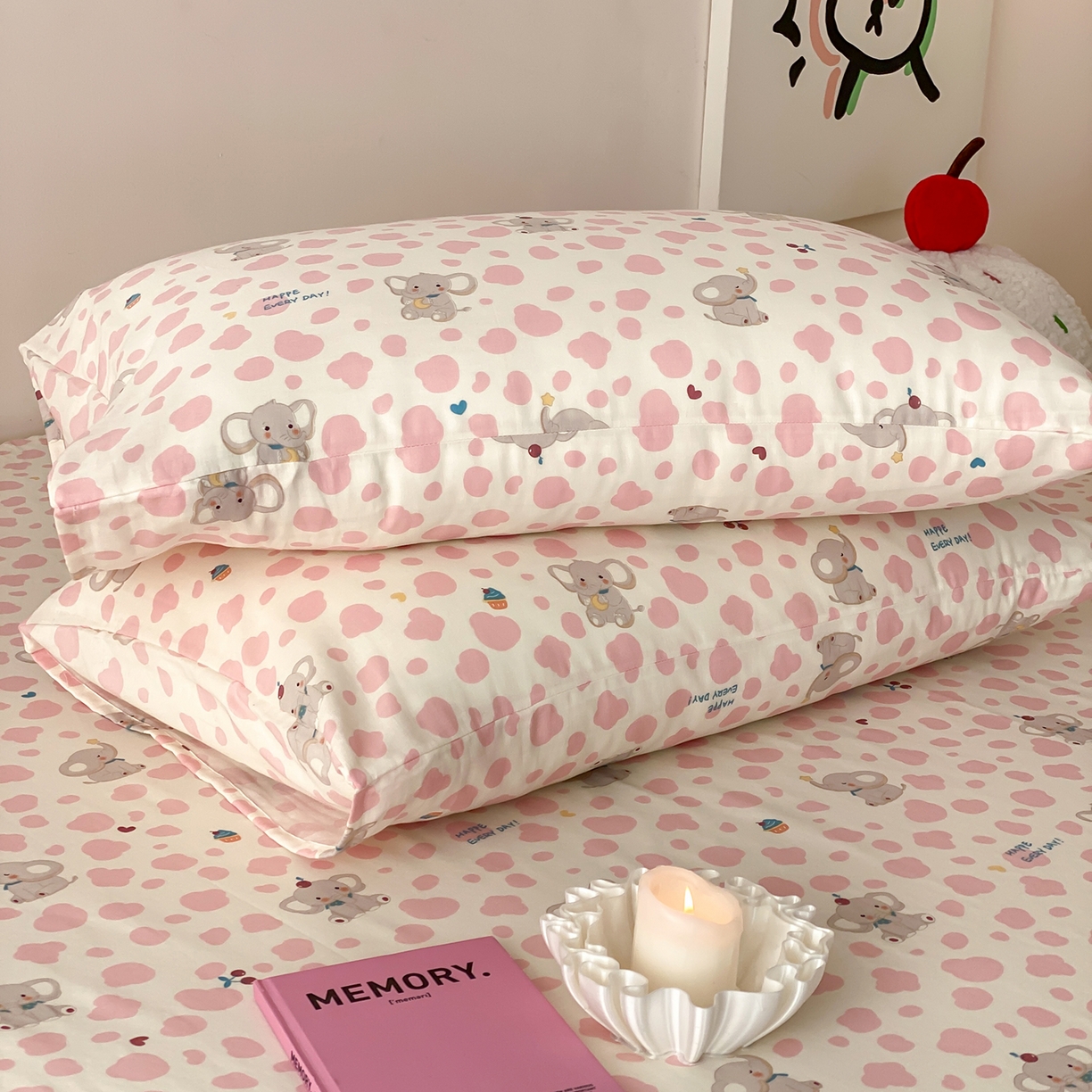 91家纺网 家纺一手货源 找家纺 （总）8小时家纺 2025新款40s天然肌理双层纱单品枕套