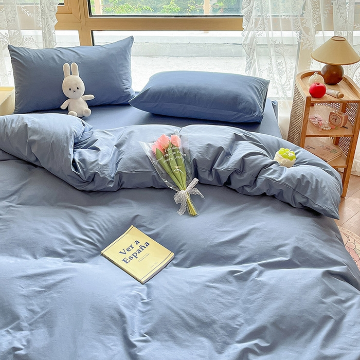 91家纺网 家纺一手货源 找家纺 （总）咏绒家纺工厂店 2025新款40支纯棉A类水洗棉四件套