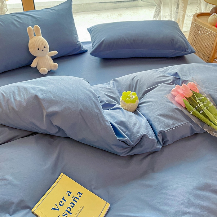 91家纺网 家纺一手货源 找家纺 （总）咏绒家纺工厂店 2025新款40支纯棉A类水洗棉四件套