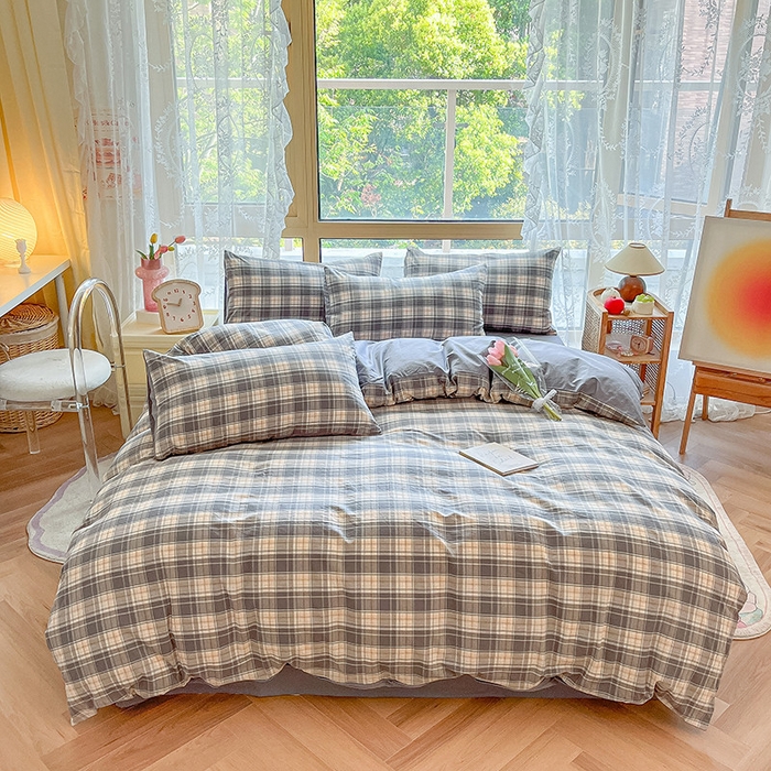 91家纺网 家纺一手货源 找家纺 （总）咏绒家纺工厂店 2025新款40支纯棉A类水洗棉四件套