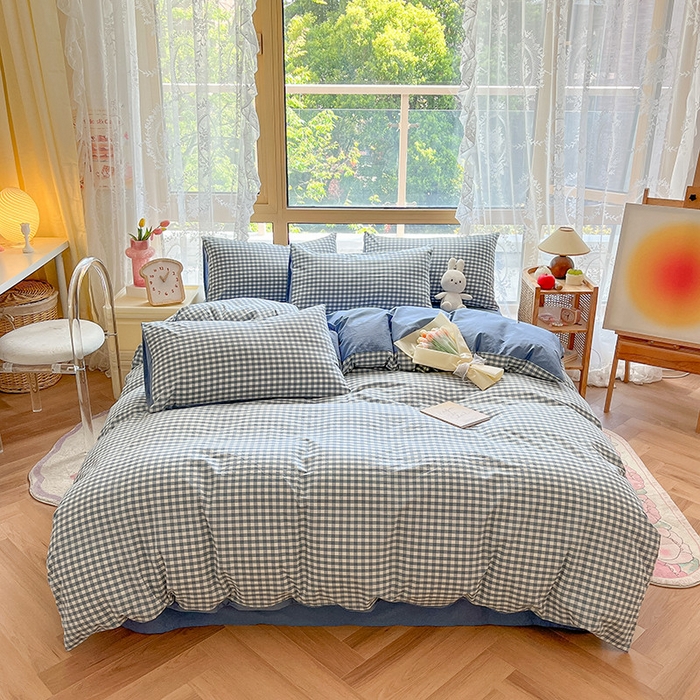 91家纺网 家纺一手货源 找家纺 （总）咏绒家纺工厂店 2025新款40支纯棉A类水洗棉四件套