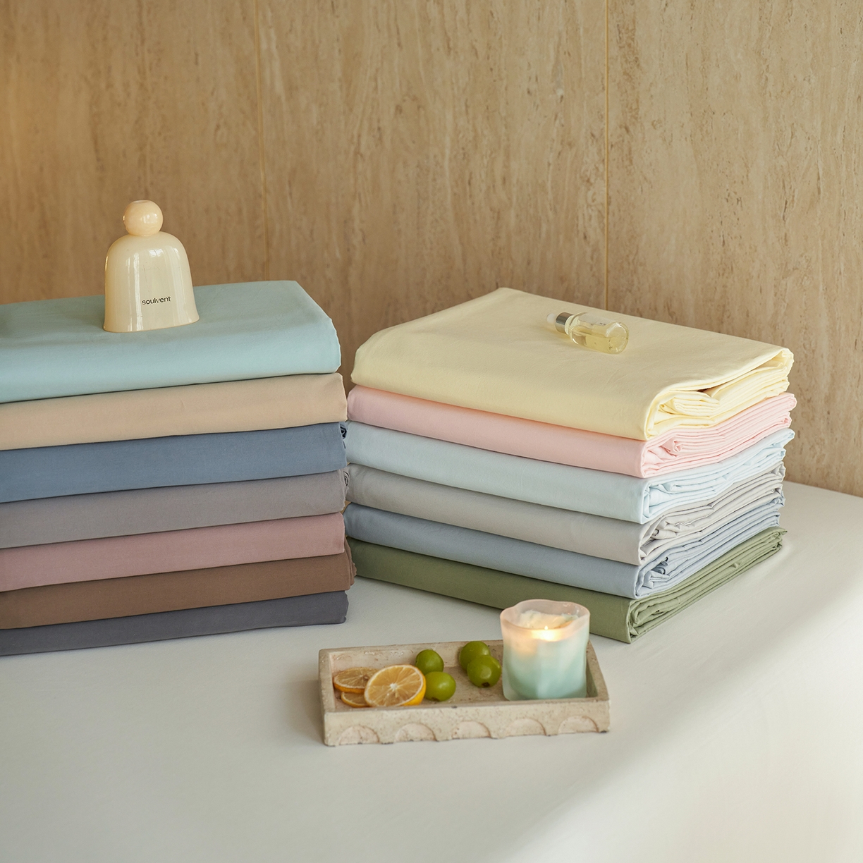 91家纺网 家纺一手货源 找家纺 轩和家居 2025新款全棉高支旧感砂洗长绒棉单被套 组合