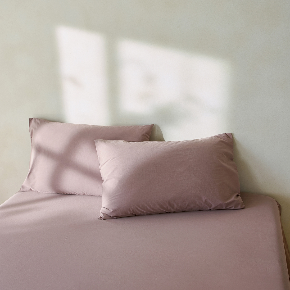 91家纺网 家纺一手货源 找家纺 （总）轩和家居 2025新款全棉高支旧感砂洗长绒棉单枕套