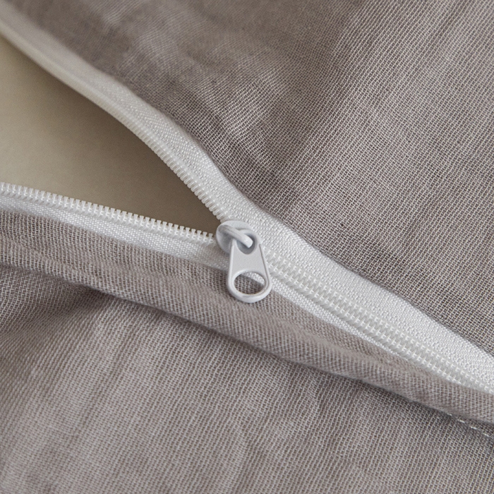 91家纺网 家纺一手货源 找家纺 （总）咏绒家纺工厂店 2025新款全棉双层皱皱纱现代中古风数码四件套