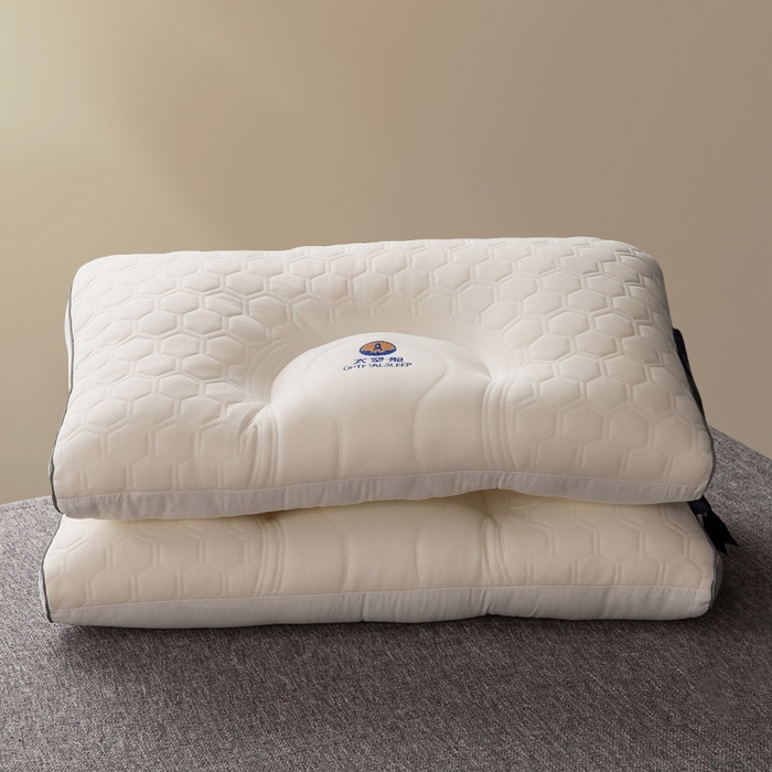 91家纺网 家纺一手货源 找家纺 胜诗梵  2025新款太空舱云端乳胶枕 灰色