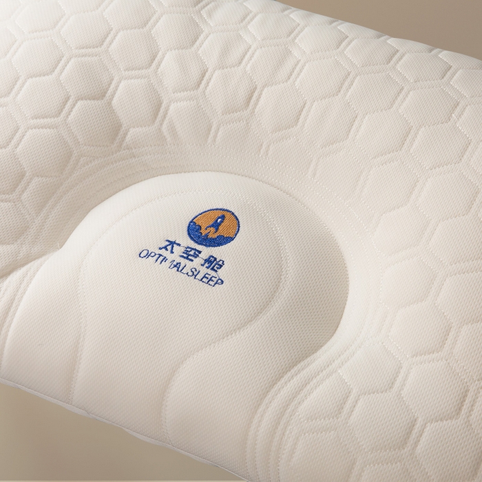 91家纺网 家纺一手货源 找家纺 胜诗梵  2025新款太空舱云端乳胶枕 灰色