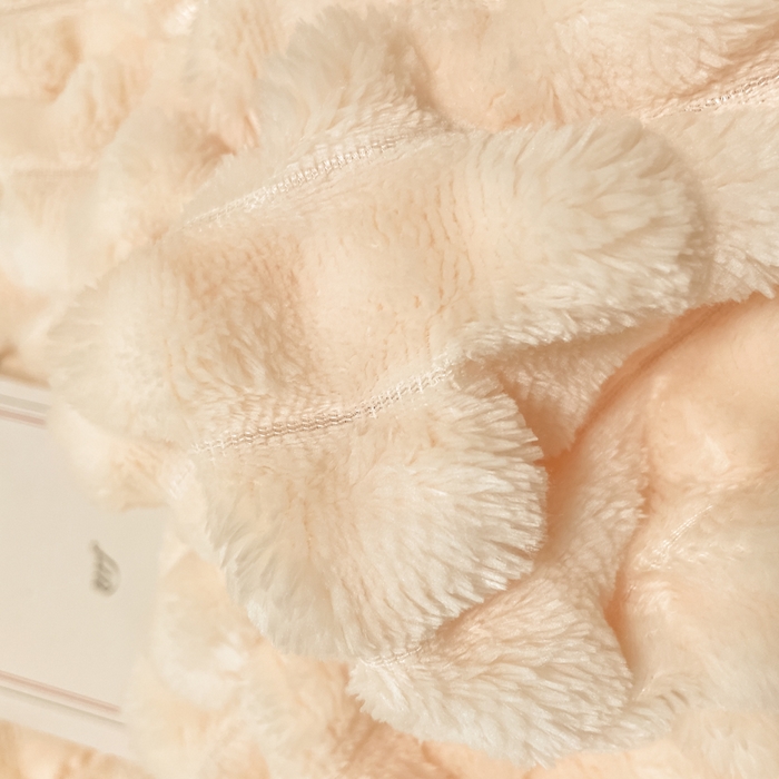 91家纺网 家纺一手货源 找家纺 （总）女子家纺 2025新款兔兔绒加厚华夫格绒牛奶绒保暖四件套