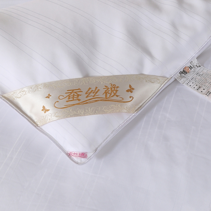 91家纺网 家纺一手货源 找家纺 （总）畅畅家纺 2025新款长绒棉全棉纯棉条纹手工订花封口丝棉被冬被被子被芯