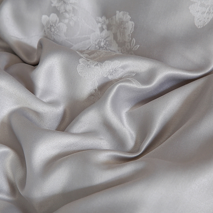 91家纺网 家纺一手货源 找家纺 畅畅家纺 2025新款微商热款蝴蝶丝棉被加厚全棉纯棉莫代尔提花手工订花被子被芯 经典灰