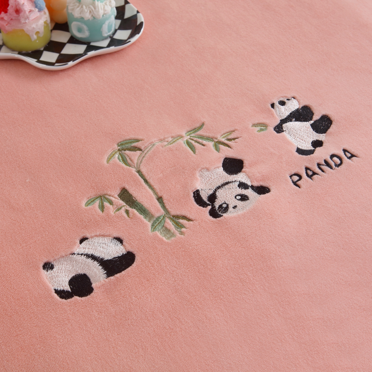 91家纺网 家纺一手货源 找家纺 （总）千姿坊美容床罩 2025新款秋冬加厚保暖牛奶绒美容床罩四件套美容院养生馆专用