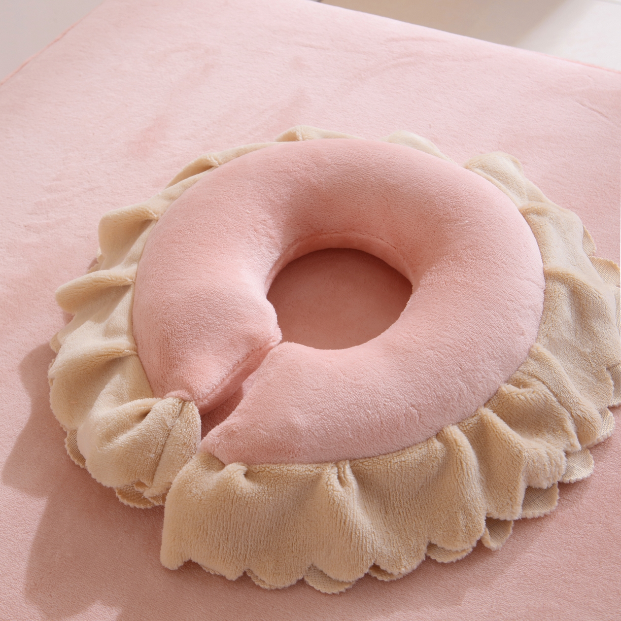 91家纺网 家纺一手货源 找家纺 （总）千姿坊美容床罩 2025新款秋冬加厚保暖牛奶绒美容床罩四件套美容院养生馆专用