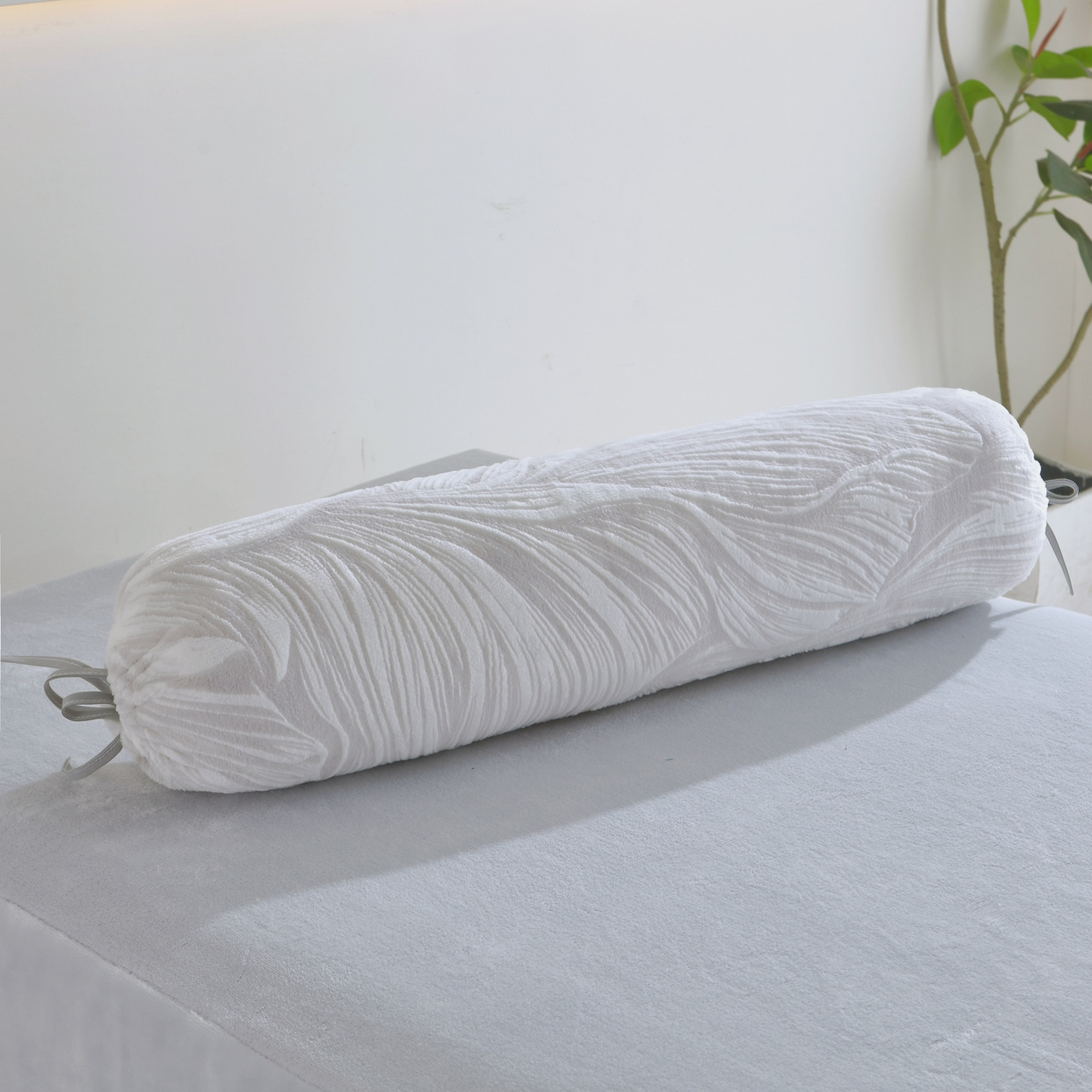 91家纺网 家纺一手货源 找家纺 千姿坊美容床罩 2025新款秋冬加厚保暖牛奶绒美容床罩四件套美容院养生馆专用 淘气熊猫-灰色