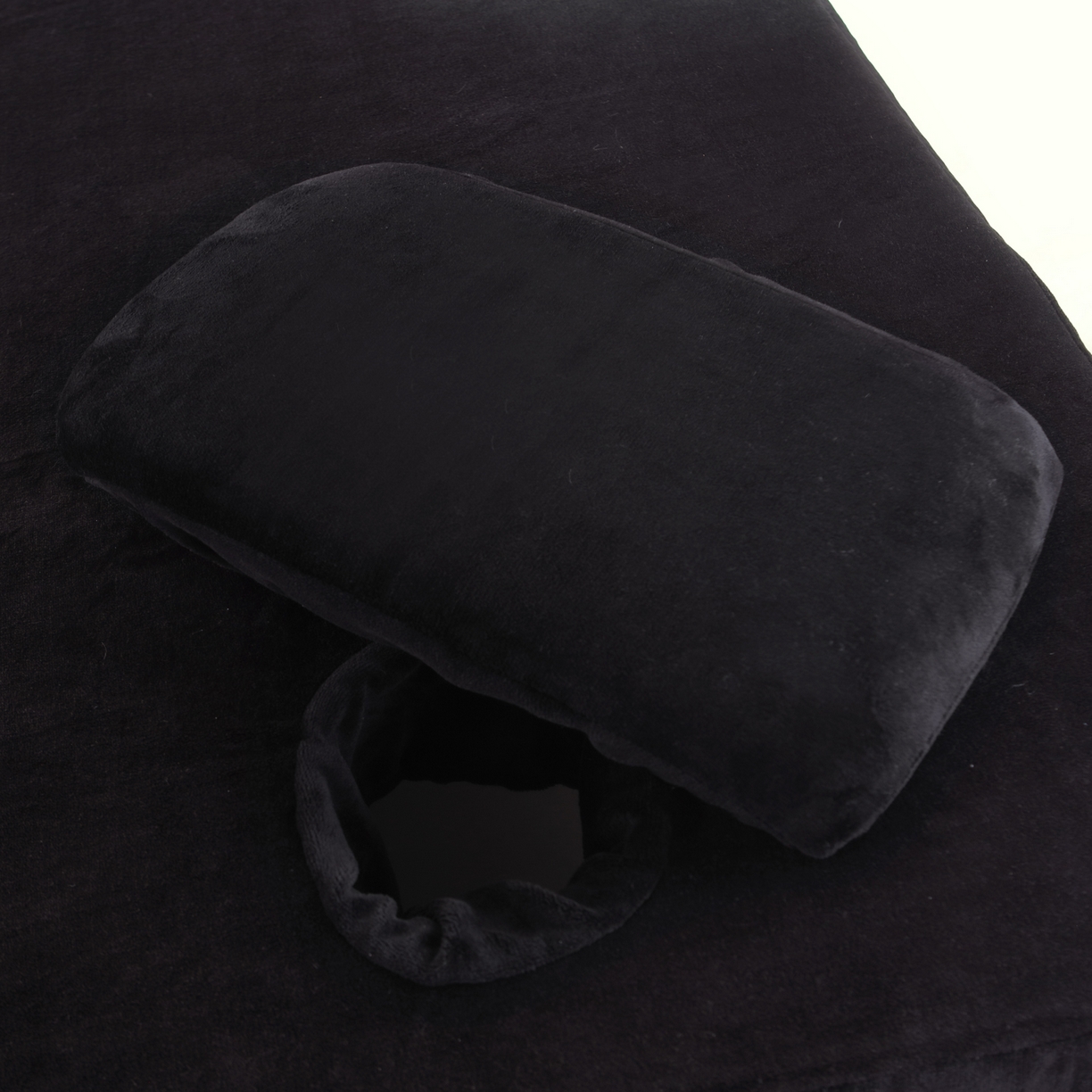 91家纺网 家纺一手货源 找家纺 千姿坊美容床罩 2025新款秋冬加厚保暖牛奶绒美容床罩四件套美容院养生馆专用 叶语悠然-黑色