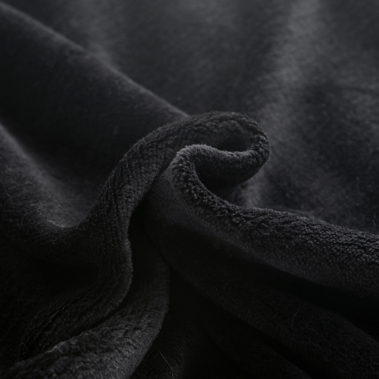 91家纺网 家纺一手货源 找家纺 千姿坊美容床罩 2025新款秋冬加厚保暖牛奶绒美容床罩四件套美容院养生馆专用 夜半花香-黑色