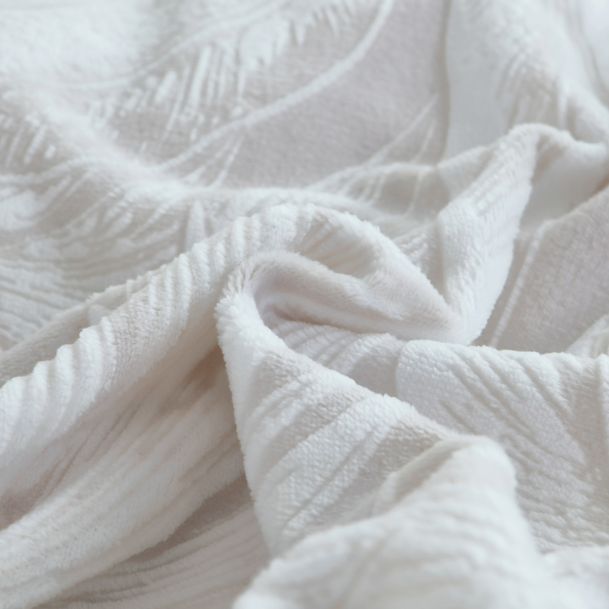 91家纺网 家纺一手货源 找家纺 千姿坊美容床罩 2025新款秋冬加厚保暖牛奶绒美容床罩四件套美容院养生馆专用 盛夏丛林-灰