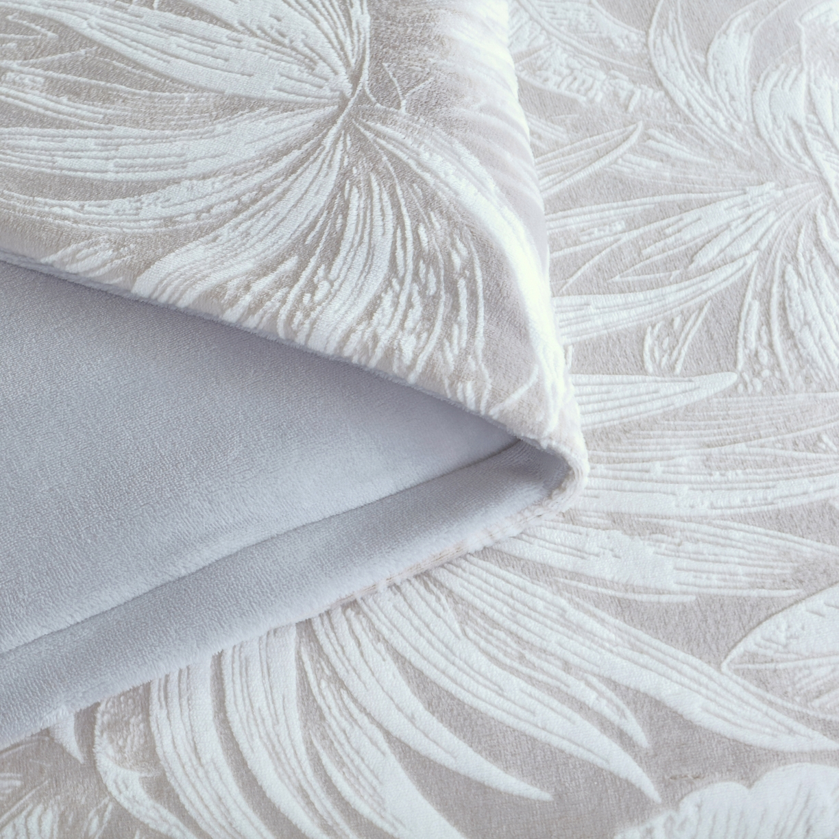 91家纺网 家纺一手货源 找家纺 千姿坊美容床罩 2025新款秋冬加厚保暖牛奶绒美容床罩四件套美容院养生馆专用 盛夏丛林-灰