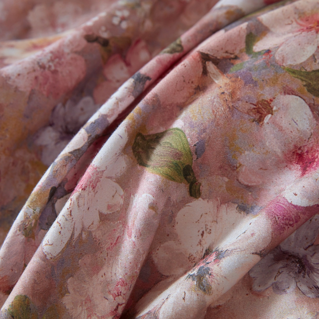 91家纺网 家纺一手货源 找家纺 洺兰家居 2026年新疆长绒棉100支秋冬款轻磨毛加厚保暖工艺款四件套床上用品 织梦-粉