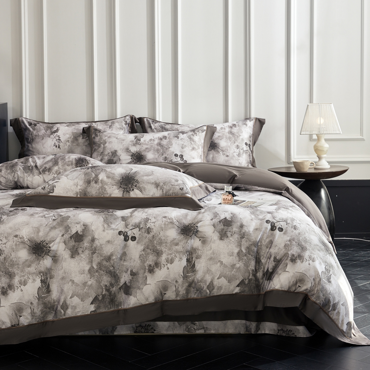 91家纺网 家纺一手货源 找家纺 （总）洺兰家居 2026年新疆长绒棉100支天丝棉高端工艺款床单床笠四件套床上用品