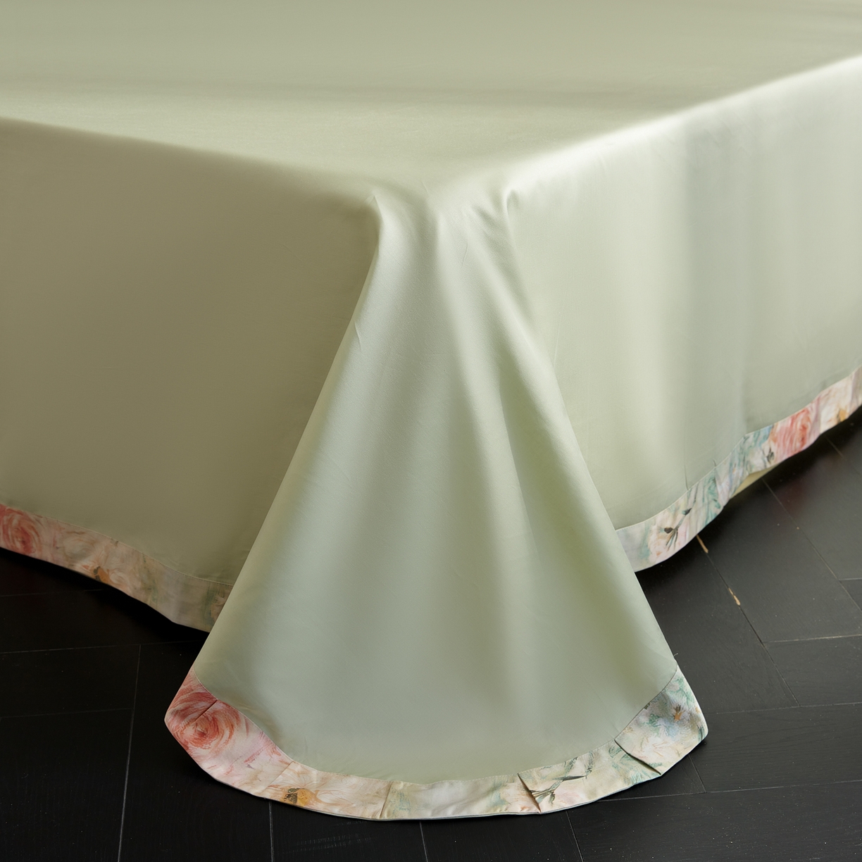 91家纺网 家纺一手货源 找家纺 （总）洺兰家居 2026年新疆长绒棉100支天丝棉高端工艺款床单床笠四件套床上用品