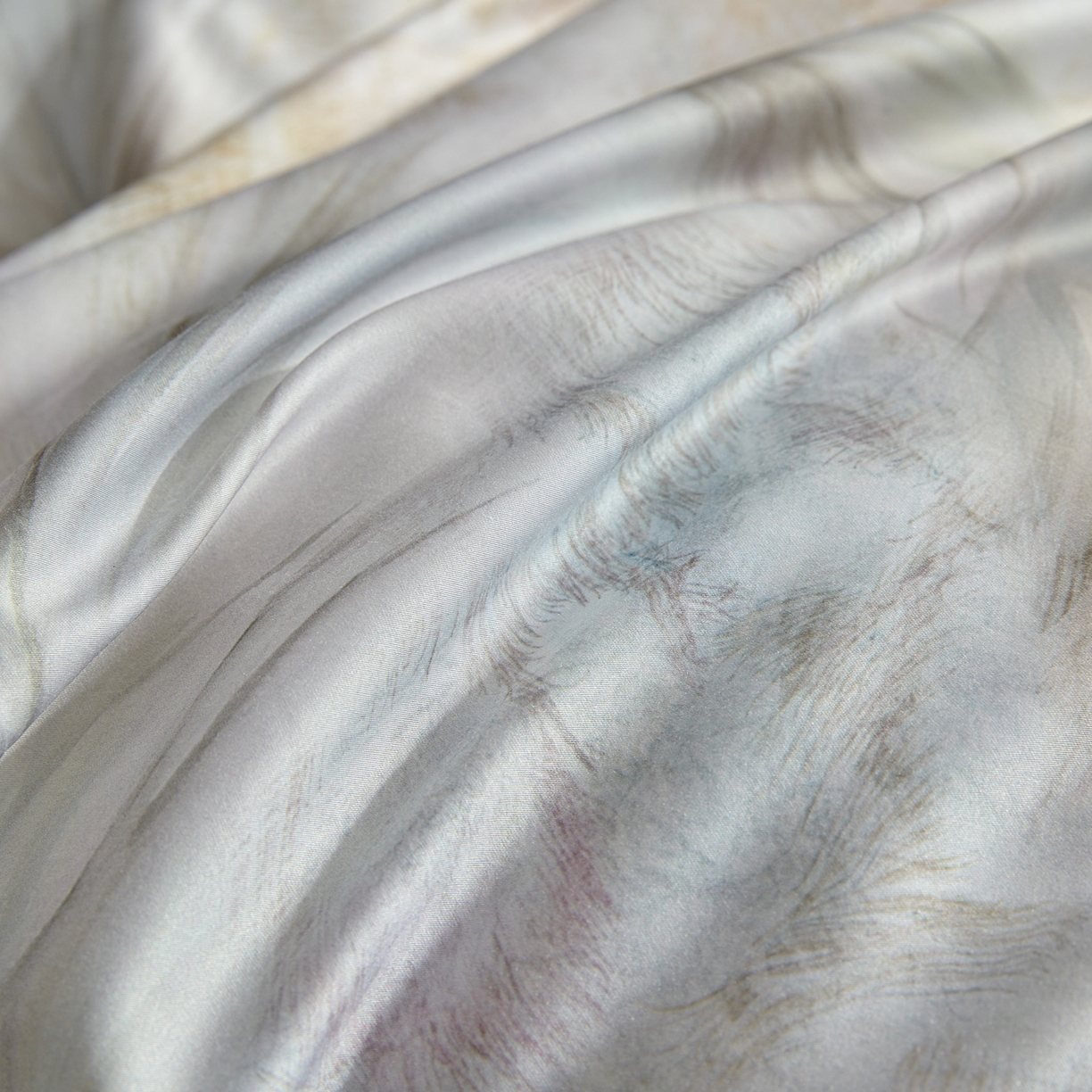 91家纺网 家纺一手货源 找家纺 洺兰家居 2026年新疆长绒棉100支天丝棉高端工艺款床单床笠四件套床上用品 羽墨