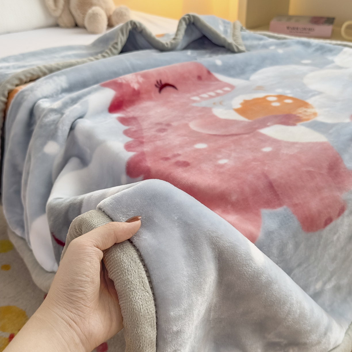 91家纺网 家纺一手货源 找家纺 （总）爱彼家纺 2025冬季新款拉舍尔童毯毛毯毯子-系列二