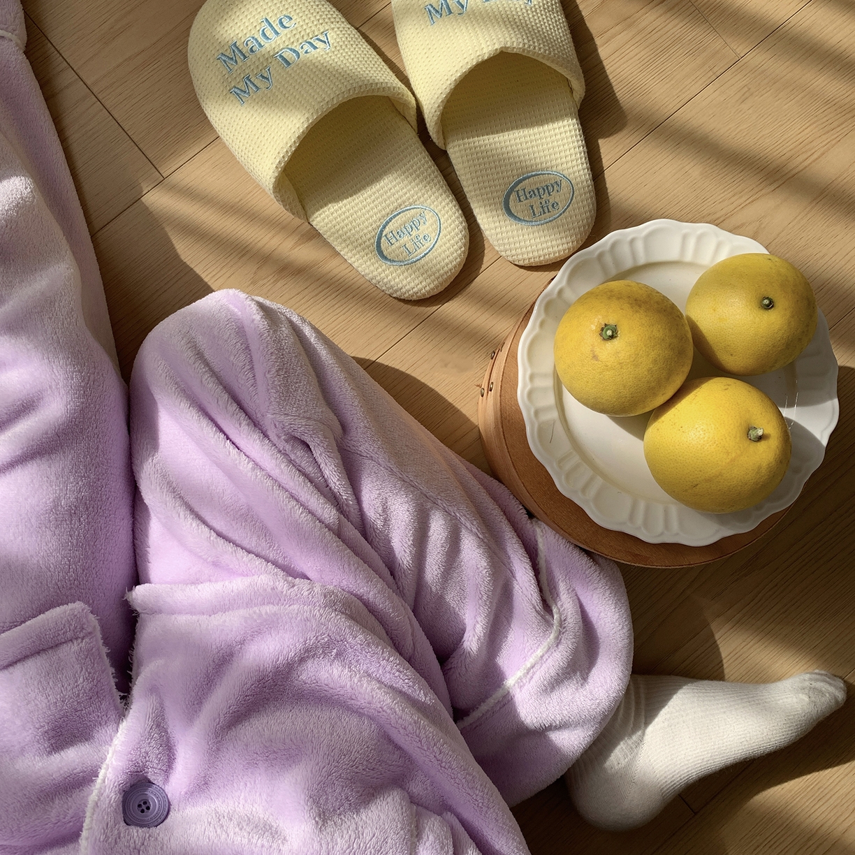 91家纺网 家纺一手货源 找家纺 多乐娜 2025新款奶芙绒家居服 （会员拿货-5元，控价最低零售价128元起！） 女款-香芋紫