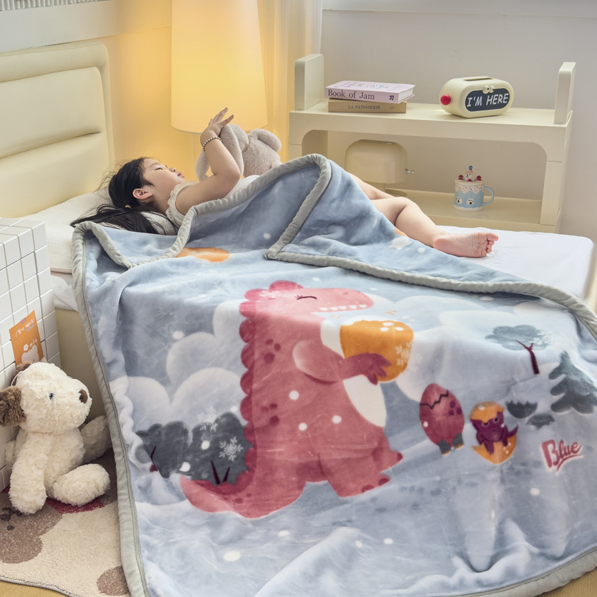 91家纺网 家纺一手货源 找家纺 （总）爱彼家纺 2025冬季新款拉舍尔童毯毛毯毯子-系列二