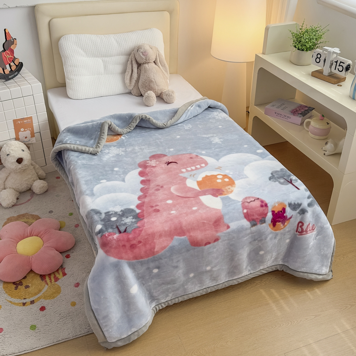 91家纺网 家纺一手货源 找家纺 （总）爱彼家纺 2025冬季新款拉舍尔童毯毛毯毯子-系列二