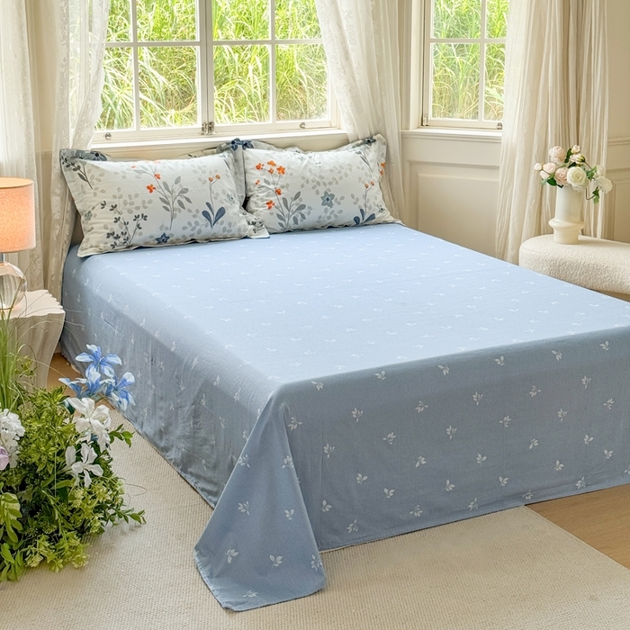 91家纺网 家纺一手货源 找家纺 （总）红淳家纺 2025新款亲肤舒适全棉印花简约单枕套