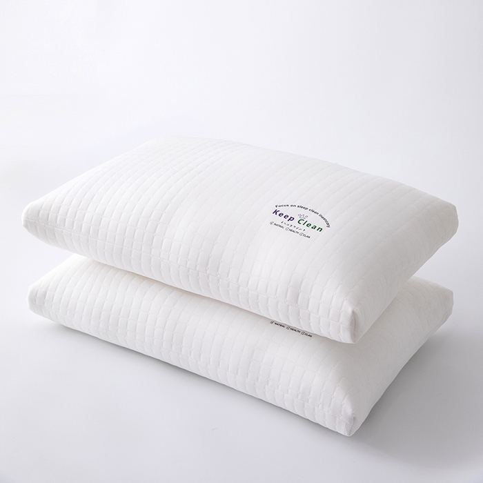 91家纺网 家纺一手货源 找家纺 （总）仁宇枕业 2025新款新品透气洁净针织棉羽丝绒枕头枕芯