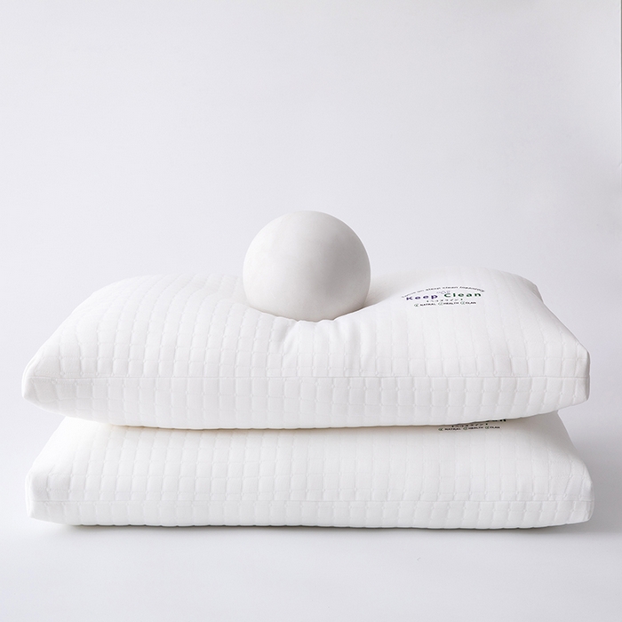 91家纺网 家纺一手货源 找家纺 （总）仁宇枕业 2025新款新品透气洁净针织棉羽丝绒枕头枕芯