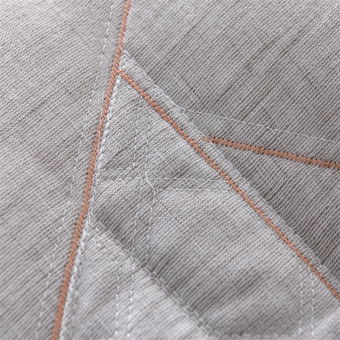 91家纺网 家纺一手货源 找家纺 仁宇枕业 2025新款新品轻氧棉麻五味子定型枕头枕芯 轻氧棉麻五味子枕-灰色