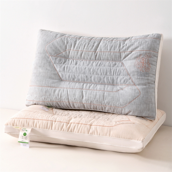 仁宇枕业 2025新款新品轻氧棉麻五味子定型枕头枕芯 组合图