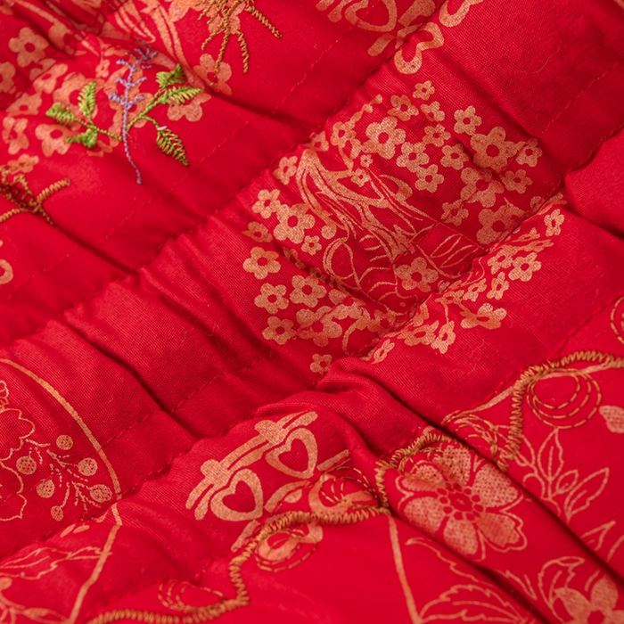 91家纺网 家纺一手货源 找家纺 仁宇枕业 2025新款新品结婚喜庆婚庆大红定型枕头枕芯 大红婚庆定型系列-薰衣草养生枕