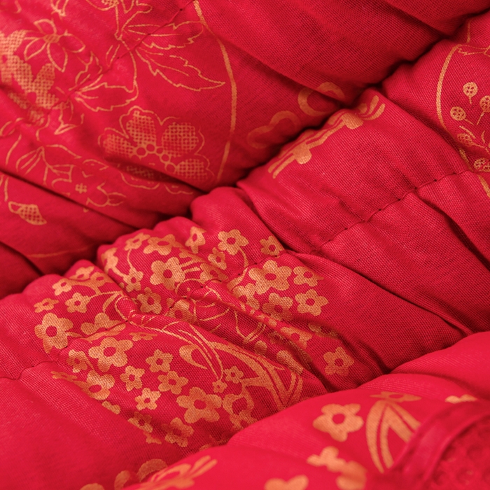 91家纺网 家纺一手货源 找家纺 仁宇枕业 2025新款新品结婚喜庆婚庆大红定型枕头枕芯 大红婚庆定型系列-婚庆磁石枕