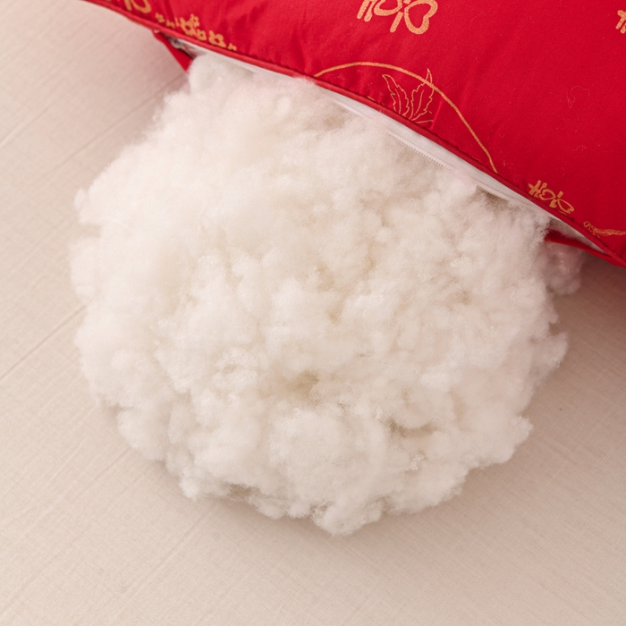 91家纺网 家纺一手货源 找家纺 仁宇枕业 2025新款新品结婚喜庆婚庆大红定型枕头枕芯 大红婚庆定型系列-决明子明目枕