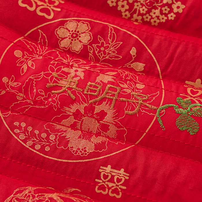 91家纺网 家纺一手货源 找家纺 仁宇枕业 2025新款新品结婚喜庆婚庆大红定型枕头枕芯 大红婚庆定型系列-决明子明目枕