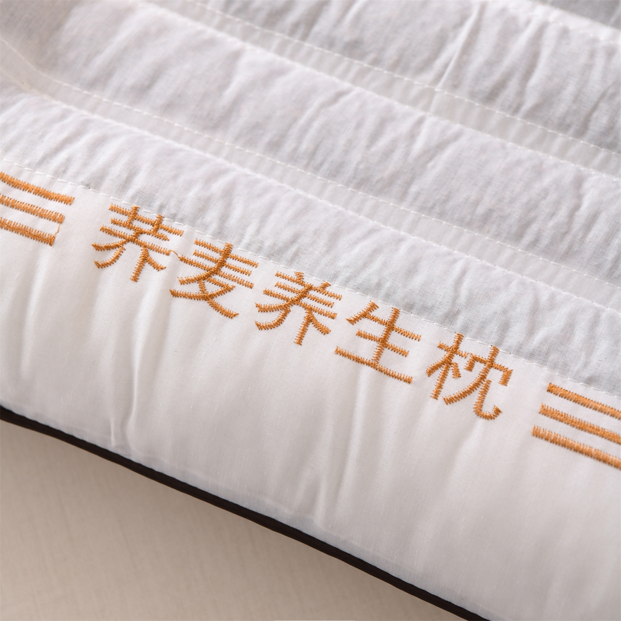 91家纺网 家纺一手货源 找家纺 仁宇枕业 2025新款新品花草枕头决明子荞麦薰衣草枕头枕芯 花草三线荞麦枕