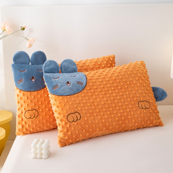 91家纺网 家纺一手货源 找家纺 （总）仁宇枕业 2025新款新品儿童幼儿园学生儿童枕头羽丝绒全荞麦枕头枕芯