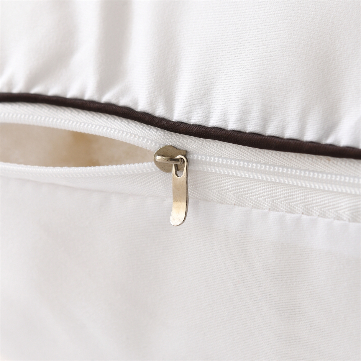 91家纺网 家纺一手货源 找家纺 仁宇枕业 2025新款新品白色灰色粉色荞麦两用枕头枕芯 荞麦两用枕-白色