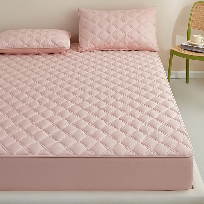 91家纺网 家纺一手货源 找家纺 （总）红淳家纺 2025新款A类抗菌全棉夹棉轻奢款床笠单品床笠床笠单件