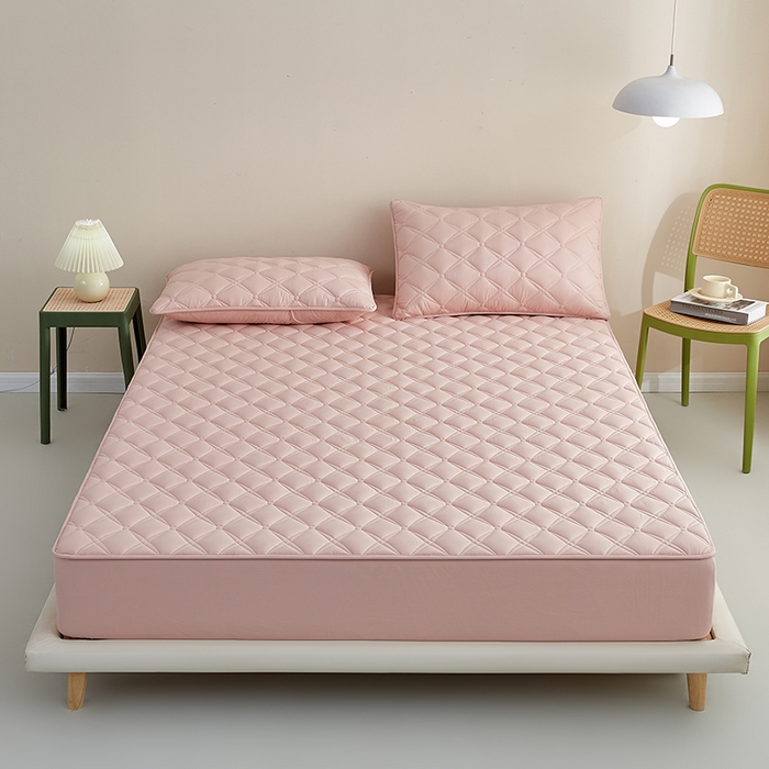 91家纺网 家纺一手货源 找家纺 （总）红淳家纺 2025新款A类抗菌全棉夹棉轻奢款床笠单品床笠床笠单件