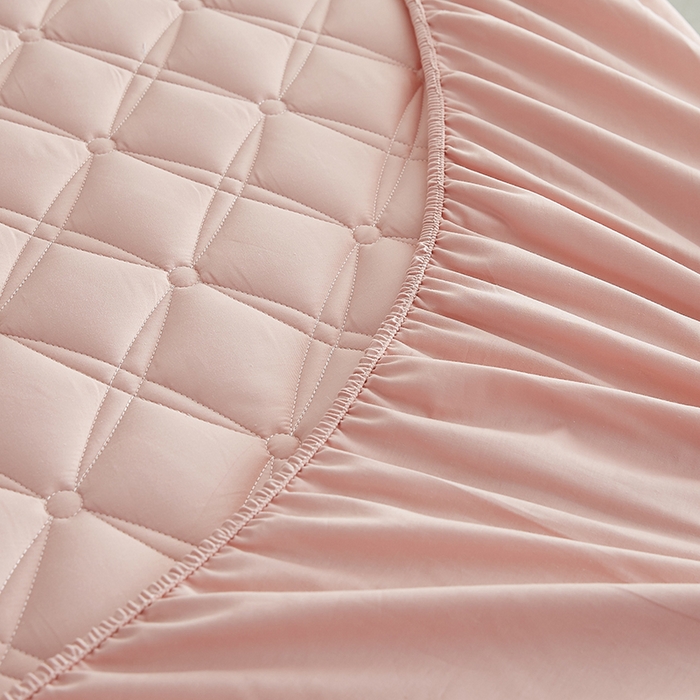 91家纺网 家纺一手货源 找家纺 （总）红淳家纺 2025新款A类抗菌全棉夹棉轻奢款床笠单品床笠床笠单件